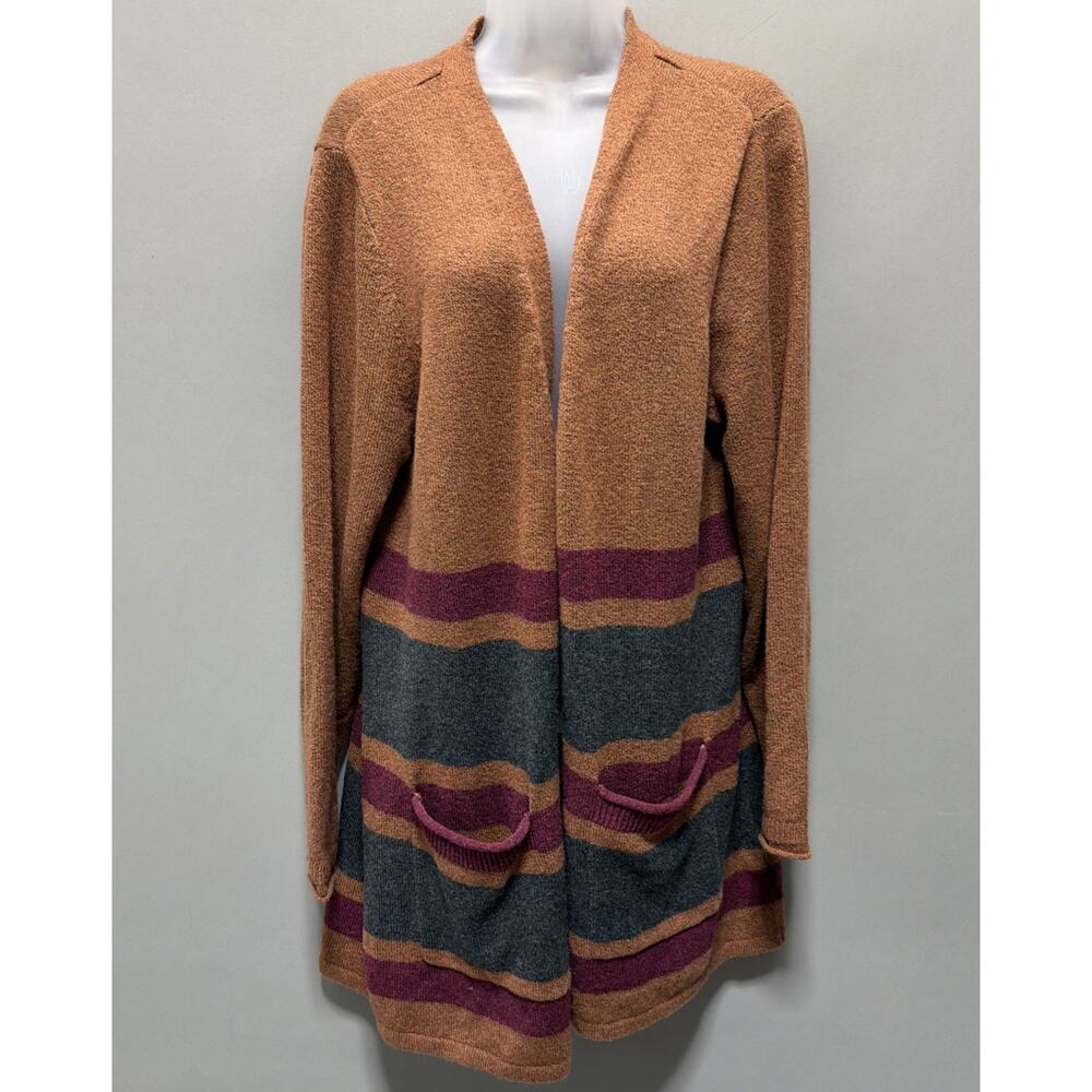 CJ Banks Women's Cardigan Sweater Plus Size 1X Open Swing Classic Pockets NWT
